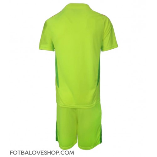 Mexiko Brankářské Dětské Venkovní Dres Copa America 2024 Krátký Rukáv (+ trenýrky)