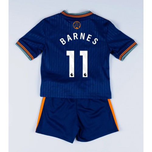 Newcastle United Harvey Barnes #11 Dětské Alternativní Dres 2025-26 Krátký Rukáv (+ trenýrky)