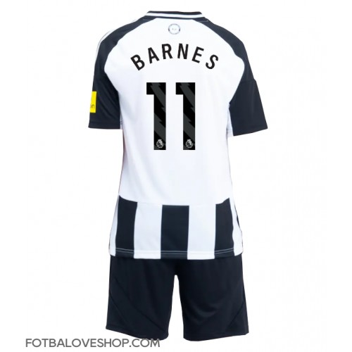 Newcastle United Harvey Barnes #11 Dětské Domácí Dres 2024-25 Krátký Rukáv (+ trenýrky)