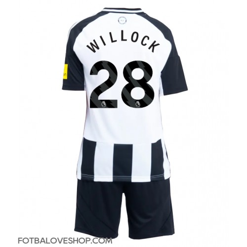 Newcastle United Joe Willock #28 Dětské Domácí Dres 2024-25 Krátký Rukáv (+ trenýrky)