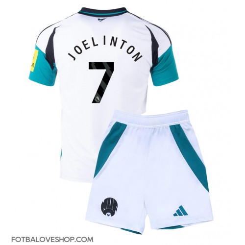 Newcastle United Joelinton #7 Dětské Alternativní Dres 2024-25 Krátký Rukáv (+ trenýrky)