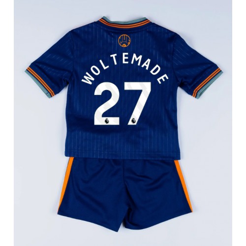 Newcastle United Nick Woltemade #27 Dětské Alternativní Dres 2025-26 Krátký Rukáv (+ trenýrky)