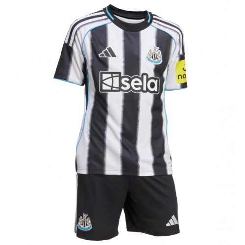 Newcastle United Nick Woltemade #27 Dětské Domácí Dres 2025-26 Krátký Rukáv (+ trenýrky)