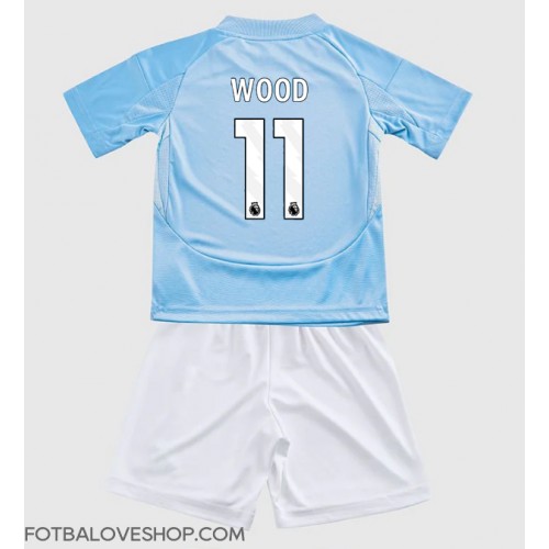 Nottingham Forest Chris Wood #11 Dětské Alternativní Dres 2024-25 Krátký Rukáv (+ trenýrky)