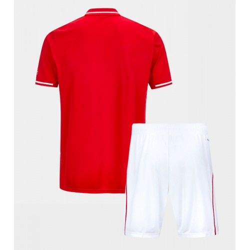 Nottingham Forest Dětské Domácí Dres 2025-26 Krátký Rukáv (+ trenýrky)