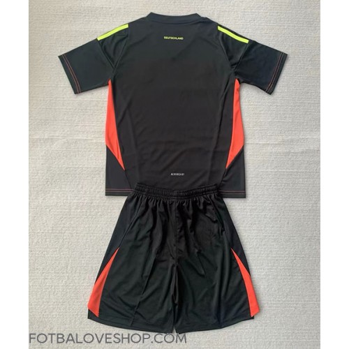 Německo Brankářské Dětské Domácí Dres ME 2024 Krátký Rukáv (+ trenýrky)
