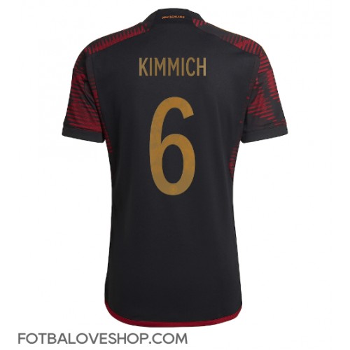 Německo Joshua Kimmich #6 Venkovní Dres MS 2022 Krátký Rukáv