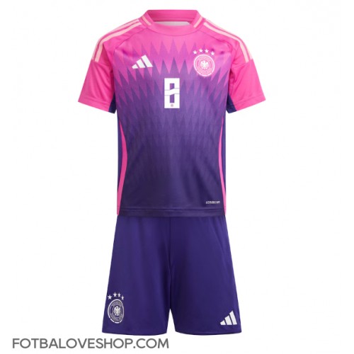 Německo Toni Kroos #8 Dětské Venkovní Dres ME 2024 Krátký Rukáv (+ trenýrky)