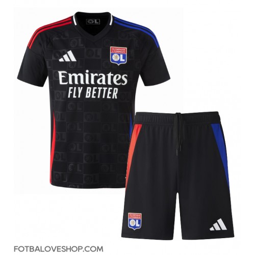 Olympique Lyonnais Alexandre Lacazette #10 Dětské Venkovní Dres 2024-25 Krátký Rukáv (+ trenýrky)