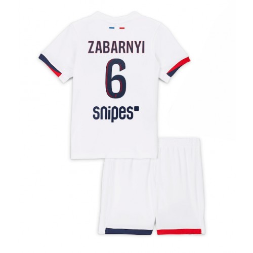 Paris Saint-Germain Illia Zabarnyi #6 Dětské Venkovní Dres 2025-26 Krátký Rukáv (+ trenýrky)