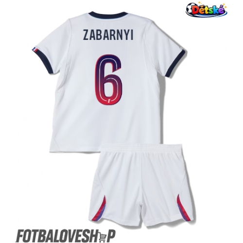 Paris Saint-Germain Ilya Zabarnyi #6 Dětské Venkovní Dres 2026-27 Krátký Rukáv (+ trenýrky)