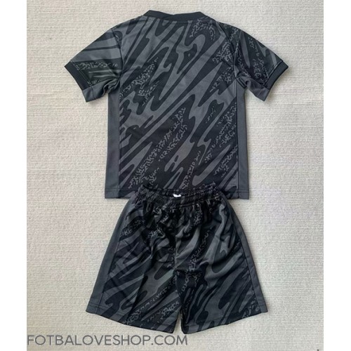 Portugalsko Brankářské Dětské Venkovní Dres ME 2024 Krátký Rukáv (+ trenýrky)