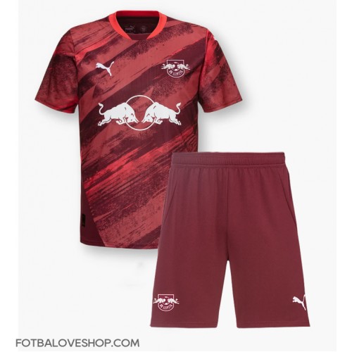 RB Leipzig Kevin Kampl #44 Dětské Venkovní Dres 2024-25 Krátký Rukáv (+ trenýrky)