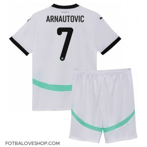 Rakousko Marko Arnautovic #7 Dětské Venkovní Dres ME 2024 Krátký Rukáv (+ trenýrky)
