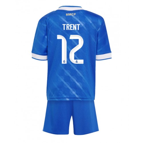 Real Madrid Alexander-Arnold #12 Dětské Alternativní Dres 2025-26 Krátký Rukáv (+ trenýrky)