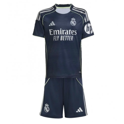 Real Madrid Alexander-Arnold #12 Dětské Venkovní Dres 2025-26 Krátký Rukáv (+ trenýrky)