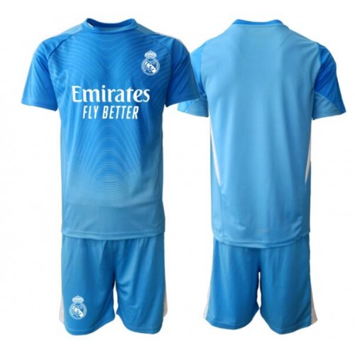 Real Madrid Brankářské Dětské Domácí Dres 2025-26 Krátký Rukáv (+ trenýrky)