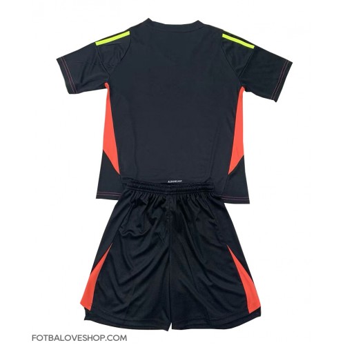 Real Madrid Brankářské Dětské Venkovní Dres 2024-25 Krátký Rukáv (+ trenýrky)