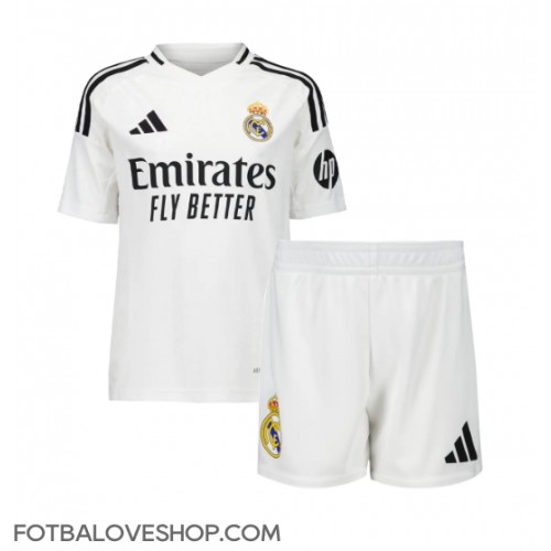 Real Madrid Jude Bellingham #5 Dětské Domácí Dres 2024-25 Krátký Rukáv (+ trenýrky)