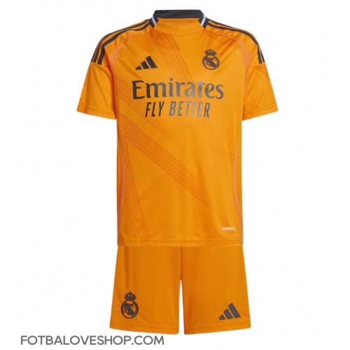 Real Madrid Rodrygo Goes #11 Dětské Venkovní Dres 2024-25 Krátký Rukáv (+ trenýrky)