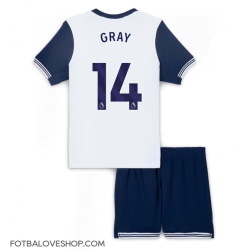 Tottenham Hotspur Archie Gray #14 Dětské Domácí Dres 2024-25 Krátký Rukáv (+ trenýrky)