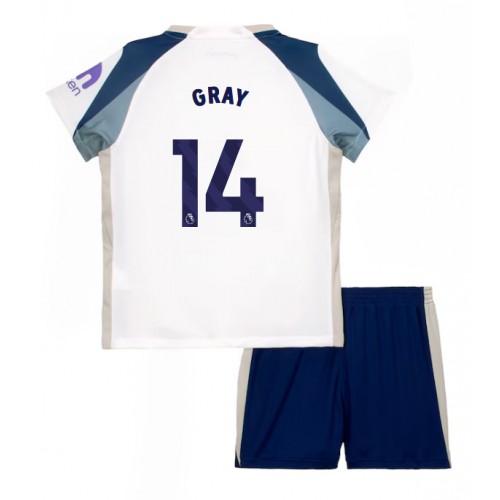 Tottenham Hotspur Archie Gray #14 Dětské Domácí Dres 2025-26 Krátký Rukáv (+ trenýrky)