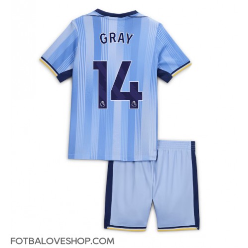 Tottenham Hotspur Archie Gray #14 Dětské Venkovní Dres 2024-25 Krátký Rukáv (+ trenýrky)
