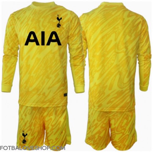 Tottenham Hotspur Brankářské Dětské Domácí Dres 2024-25 Dlouhý Rukáv (+ trenýrky)
