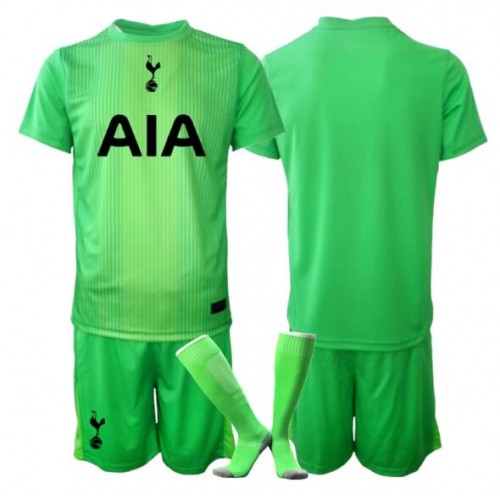 Tottenham Hotspur Brankářské Dětské Domácí Dres 2025-26 Krátký Rukáv (+ trenýrky)