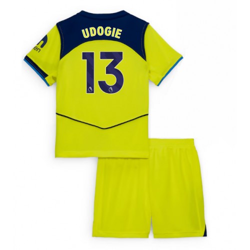 Tottenham Hotspur Destiny Udogie #13 Dětské Alternativní Dres 2025-26 Krátký Rukáv (+ trenýrky)