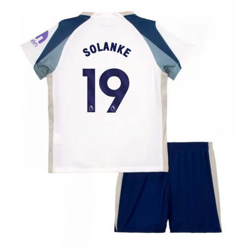 Tottenham Hotspur Dominic Solanke #19 Dětské Domácí Dres 2025-26 Krátký Rukáv (+ trenýrky)