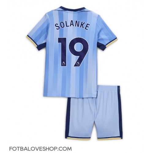 Tottenham Hotspur Dominic Solanke #19 Dětské Venkovní Dres 2024-25 Krátký Rukáv (+ trenýrky)