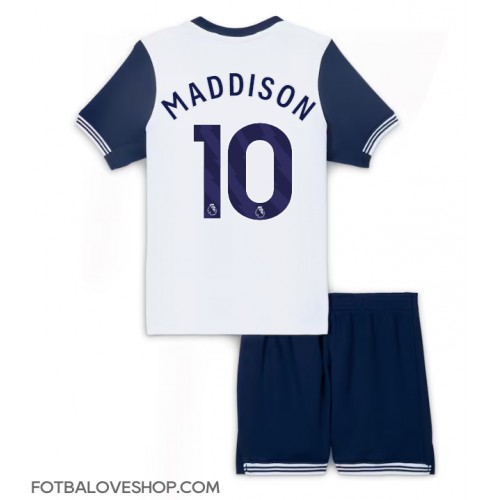 Tottenham Hotspur James Maddison #10 Dětské Domácí Dres 2024-25 Krátký Rukáv (+ trenýrky)