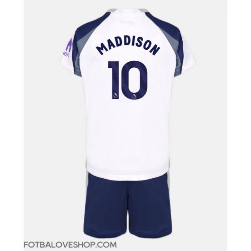 Tottenham Hotspur James Maddison #10 Dětské Domácí Dres 2025-26 Krátký Rukáv (+ trenýrky)