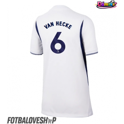 Tottenham Hotspur Jan Paul van Hecke #6 Dámské Domácí Dres 2026-27 Krátký Rukáv