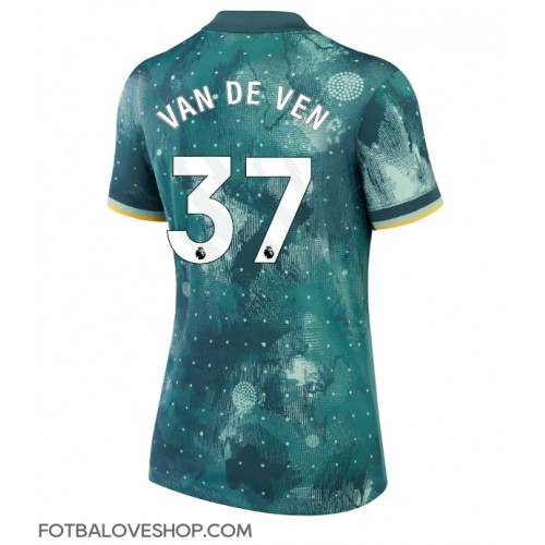 Tottenham Hotspur Micky van de Ven #37 Dámské Alternativní Dres 2024-25 Krátký Rukáv