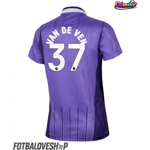 Tottenham Hotspur Micky van de Ven #37 Dámské Alternativní Dres 2026-27 Krátký Rukáv