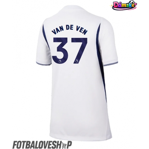 Tottenham Hotspur Micky van de Ven #37 Dámské Domácí Dres 2026-27 Krátký Rukáv