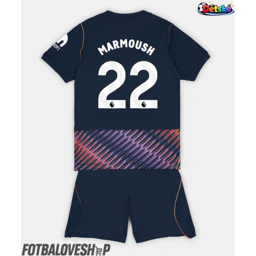 Tottenham Hotspur Omar Marmoush #22 Dětské Venkovní Dres 2026-27 Krátký Rukáv (+ trenýrky)