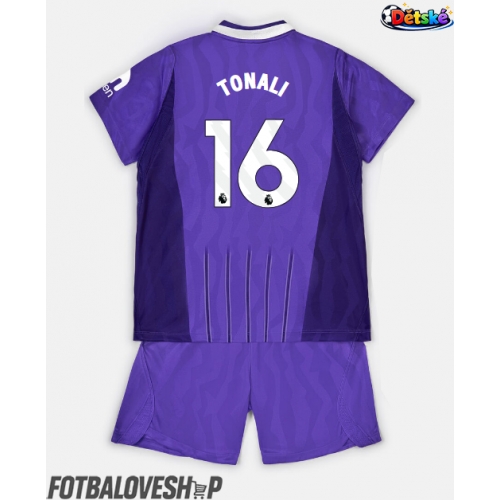 Tottenham Hotspur Sandro Tonali #16 Dětské Alternativní Dres 2026-27 Krátký Rukáv (+ trenýrky)