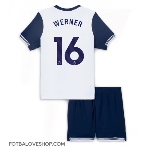 Tottenham Hotspur Timo Werner #16 Dětské Domácí Dres 2024-25 Krátký Rukáv (+ trenýrky)