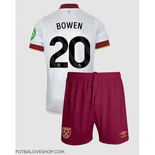 West Ham United Jarrod Bowen #20 Dětské Alternativní Dres 2024-25 Krátký Rukáv (+ trenýrky)