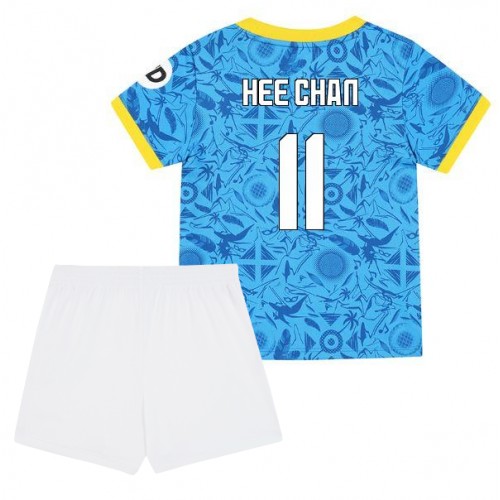 Wolves Hee-chan Hwang #11 Dětské Alternativní Dres 2025-26 Krátký Rukáv (+ trenýrky)