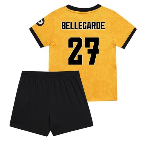 Wolves Jean-Ricner Bellegarde #27 Dětské Domácí Dres 2025-26 Krátký Rukáv (+ trenýrky)