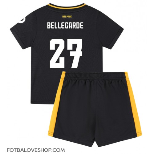 Wolves Jean-Ricner Bellegarde #27 Dětské Venkovní Dres 2024-25 Krátký Rukáv (+ trenýrky)