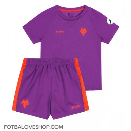 Wolves Jorgen Strand Larsen #9 Dětské Alternativní Dres 2024-25 Krátký Rukáv (+ trenýrky)