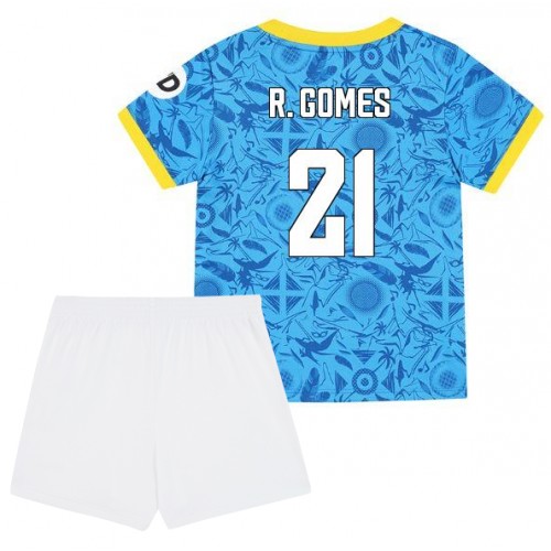 Wolves Rodrigo Gomes #21 Dětské Alternativní Dres 2025-26 Krátký Rukáv (+ trenýrky)
