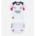 AC Milan Christopher Nkunku #18 Dětské Venkovní Dres 2025-26 Krátký Rukáv (+ trenýrky)
