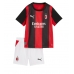 AC Milan Rafael Leao #10 Dětské Domácí Dres 2026-27 Krátký Rukáv (+ trenýrky)