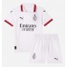 AC Milan Tammy Abraham #90 Dětské Venkovní Dres 2024-25 Krátký Rukáv (+ trenýrky)